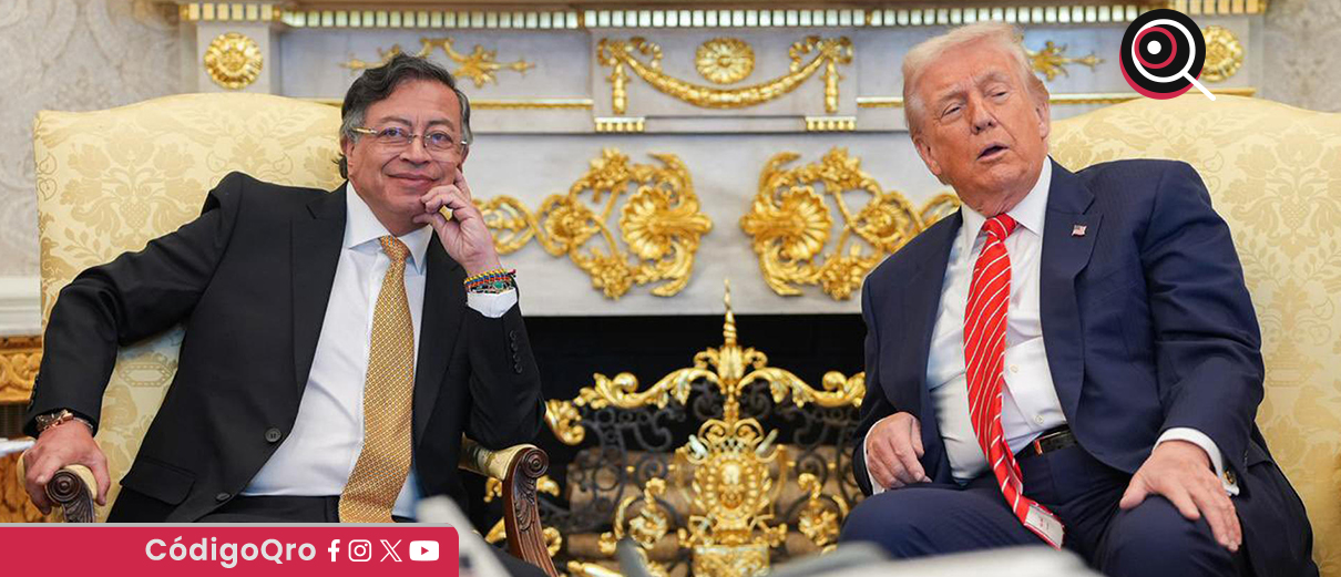 Donald Trump recibió a Gustavo Petro durante dos horas en la Casa Blanca