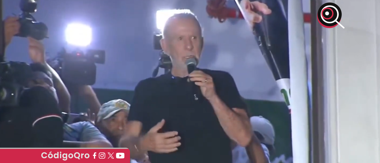 Belmont, candidato presidencial, Perú, abrazos y no balazos,