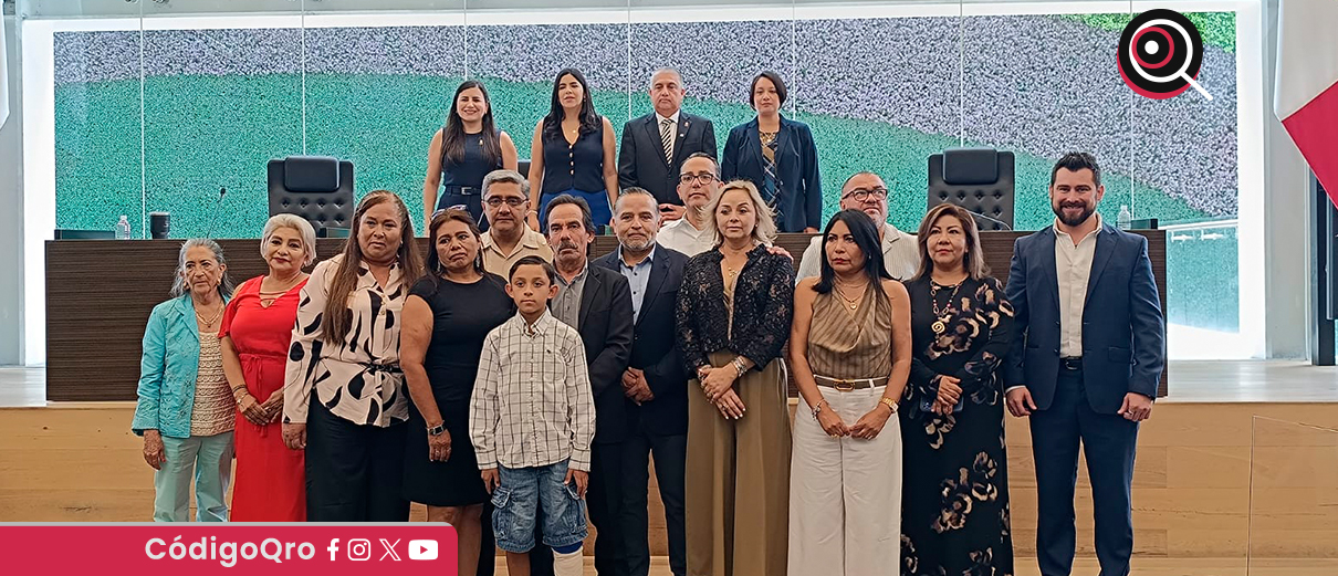Los integrantes del Consejo Estatal Ciudadano de la Comisión Local de Búsqueda de Personas rindieron protesta ante la Legislatura