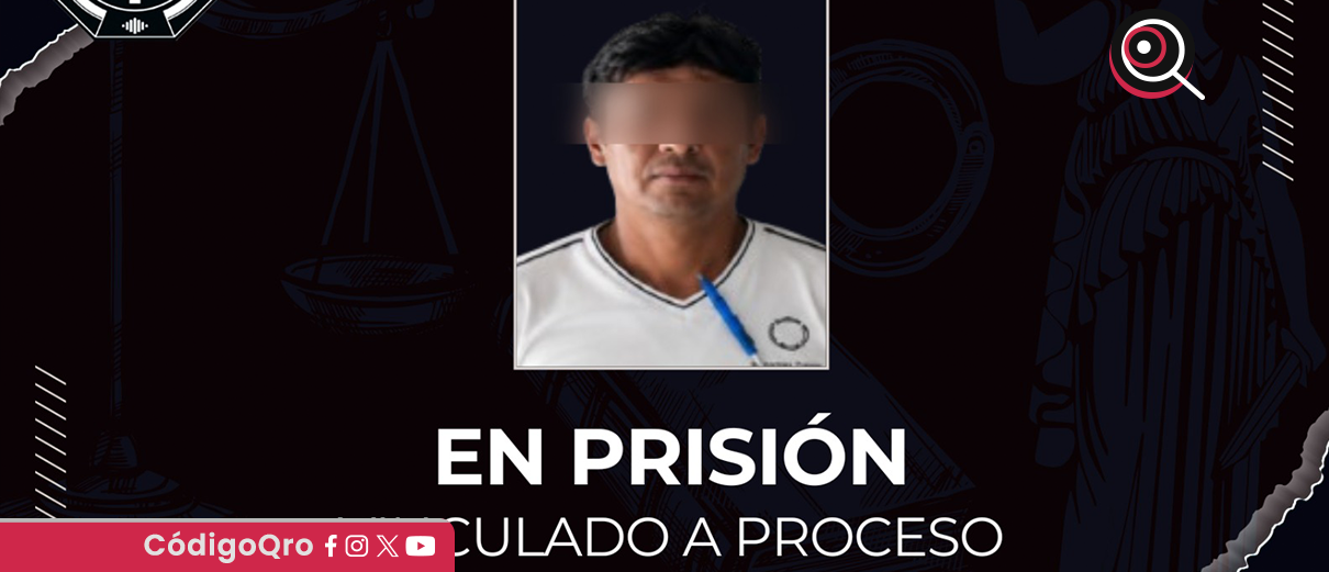 Por robo de cableado en Querétaro, vinculan a proceso a Edwin Omar "N"