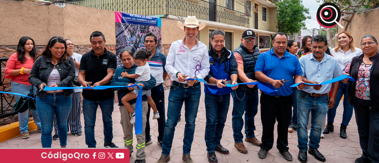 entrega, Monsalvo, infraestructura pluvial, vial, La Cañada,