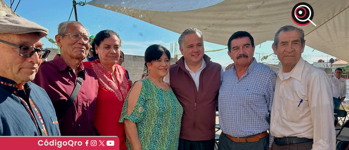 El titular del IMPI, Santiago Nieto, se reunió con la Unión de Voceadores de Querétaro