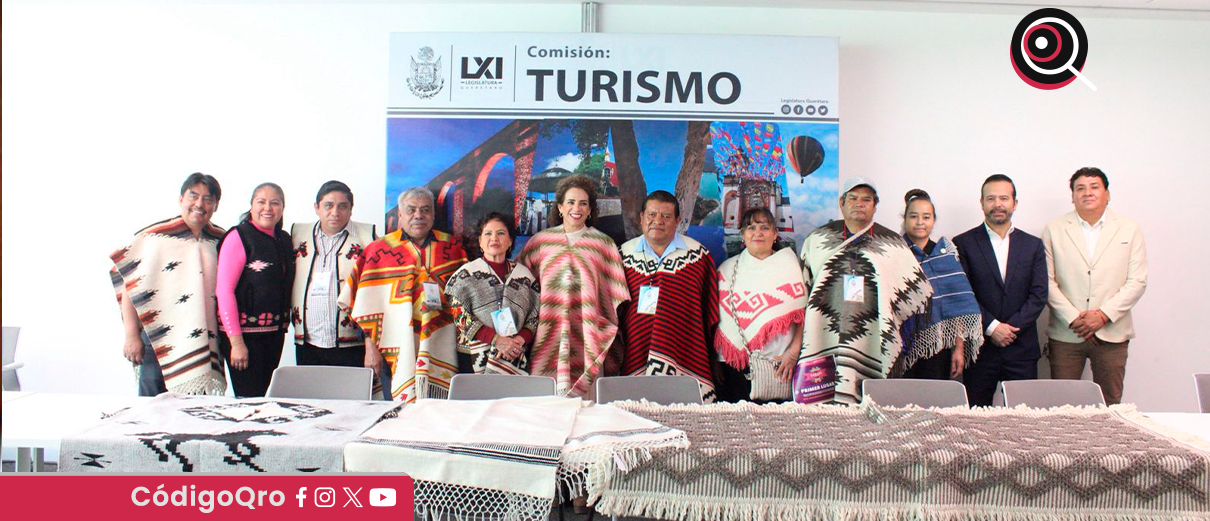 Impulsan iniciativa para declarar al sarape como Patrimonio Cultural Inmaterial de Querétaro