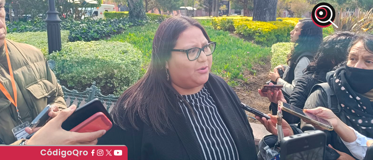 Citlalli Hernández, secretaria de las Mujeres, anunció el fortalecimiento de los Centros LIBRE