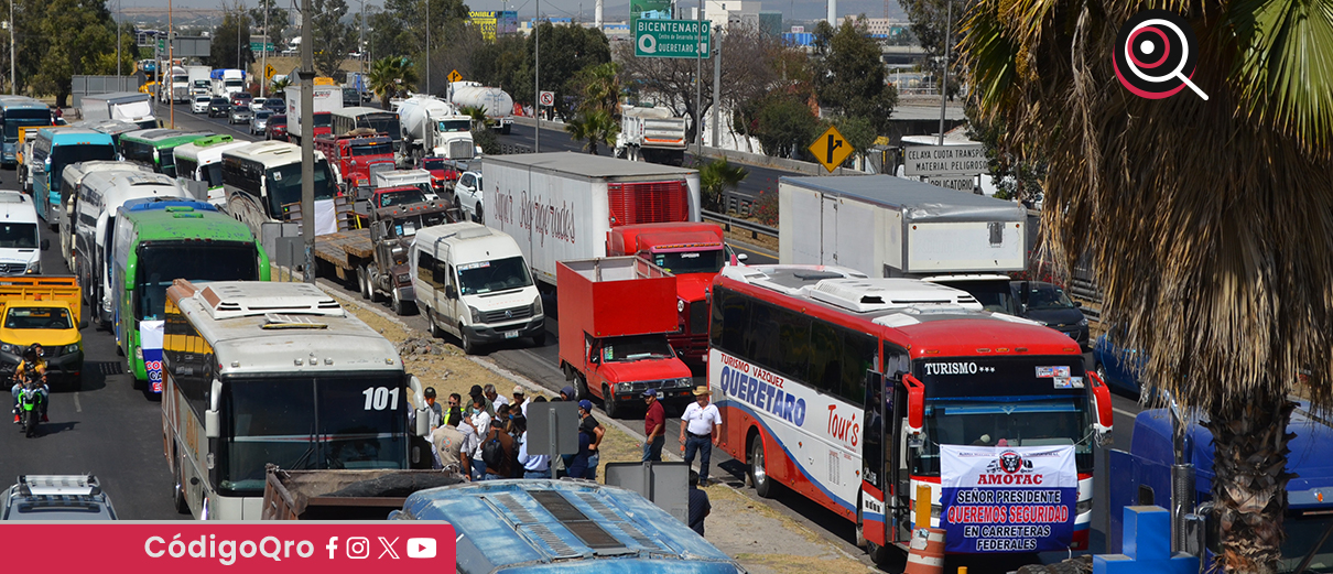 Segob acordó con AMOTAC que no habrá bloqueos en carreteras