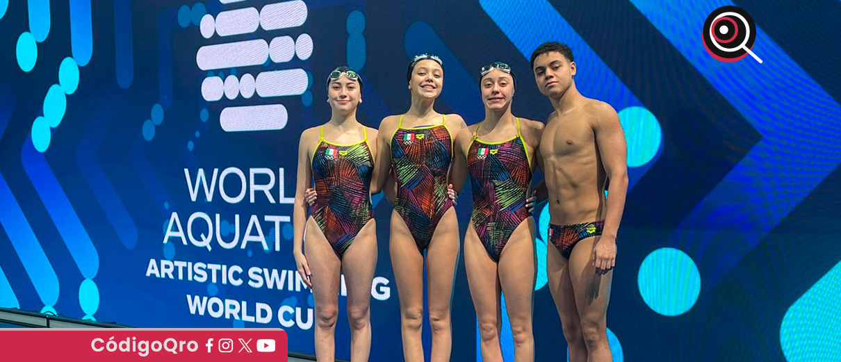 La selección junior de natación artística participará en la tercera Copa del Mundo