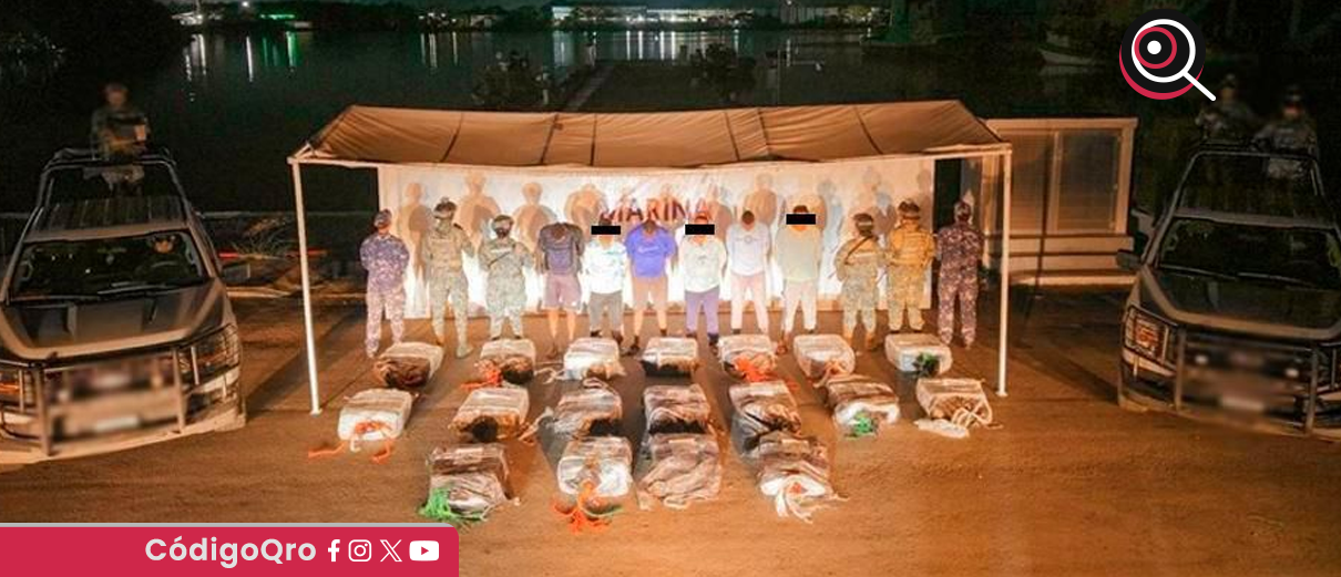 Se aseguraron 18 bultos con sustancias ilícitas