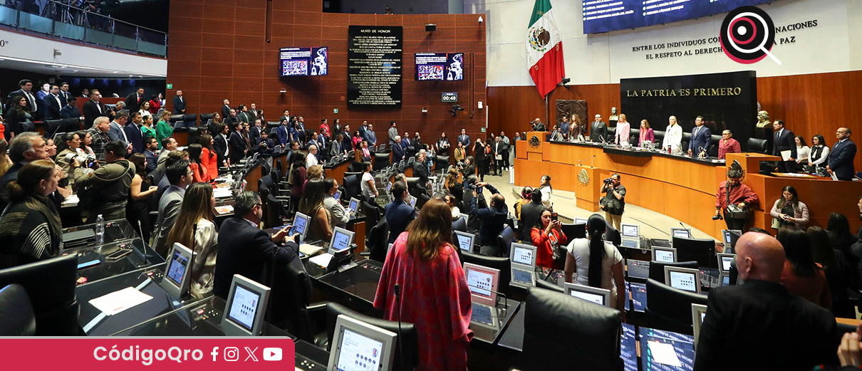 Senado aprueba “Plan B” sin revocación de mandato en 2027