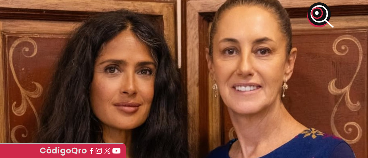 Sheinbaum y Hayek anunciarán estímulos al cine y las series en México