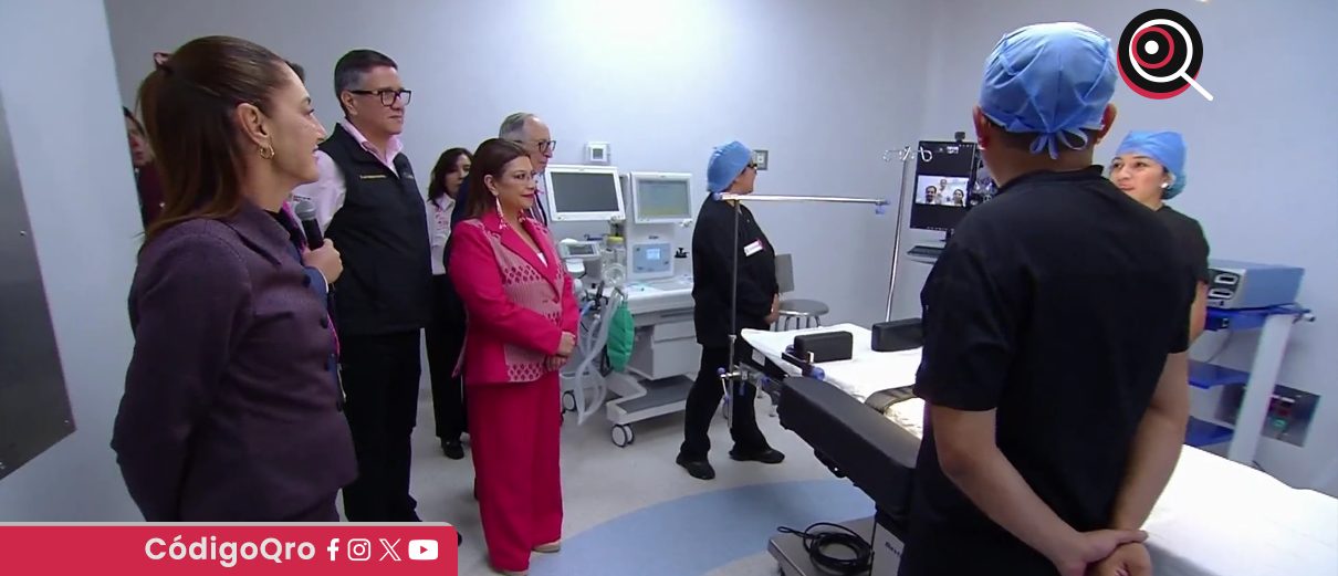 Sheinbaum inaugura Hospital Oncológico para la Mujer