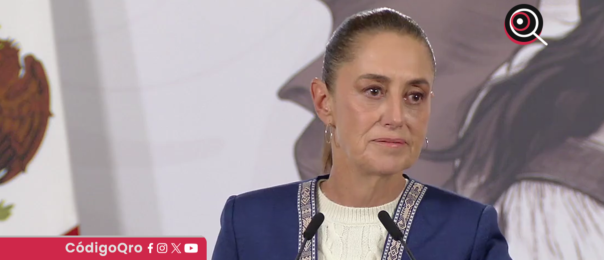 Sheinbaum afirma que en México gobierna el pueblo; rechaza dichos de Trump 