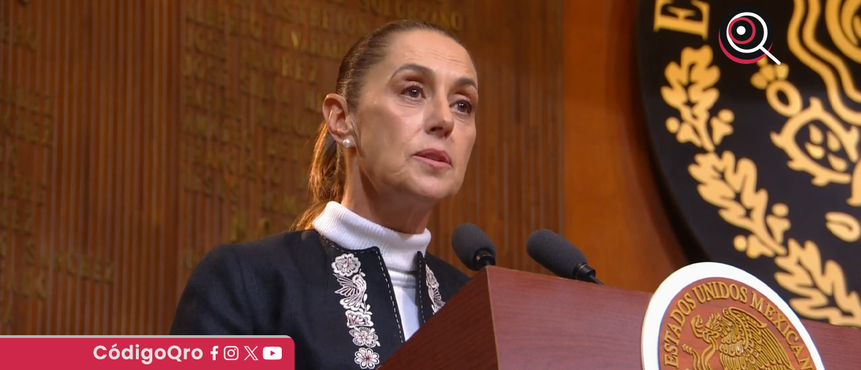 Sheinbaum destaca 22 reformas constitucionales y reafirma no intervención extranjera