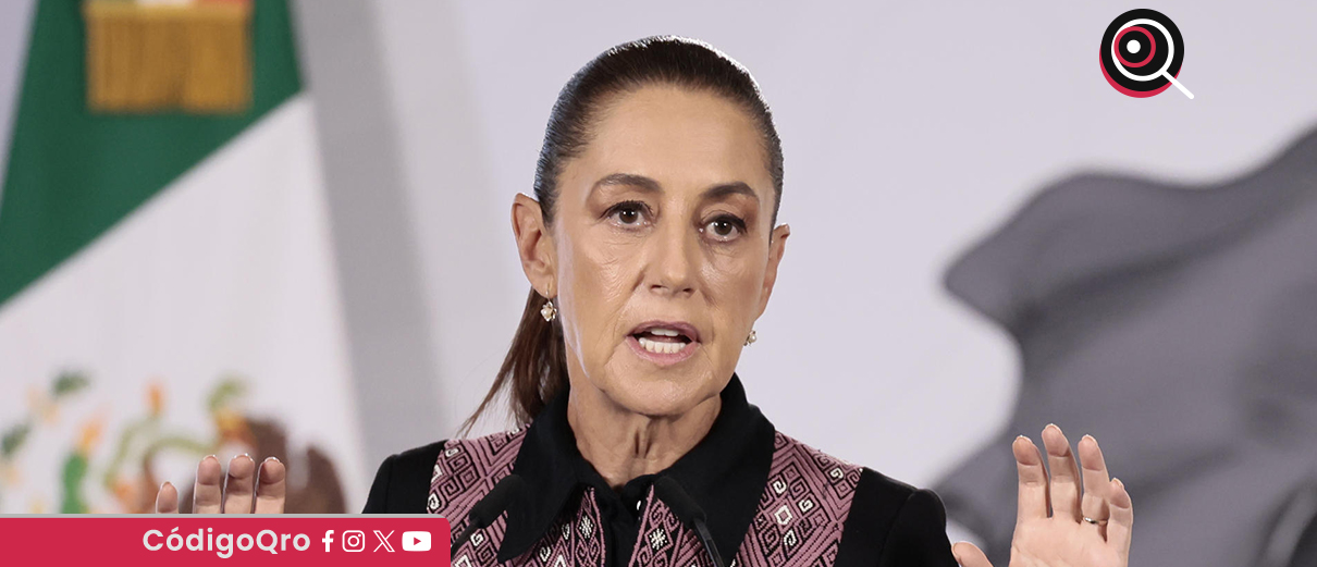 La presidenta Claudia Sheinbaum resaltó el aseguramiento de 43 mil cartuchos en Estados Unidos