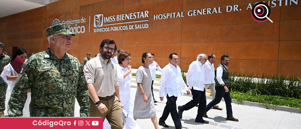 Sheinbaum inaugura el hospital más grande del sureste mexicano
