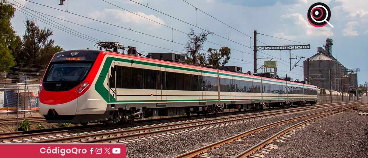 La presidenta de México, Claudia Sheinbaum, puso en marcha el nuevo tren Buenavista-AIFA