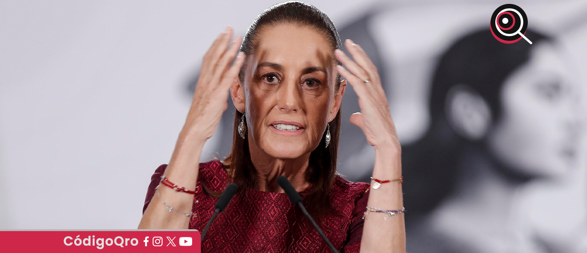 Sheinbaum, niega, represión, provocación, protestas, CNTE,