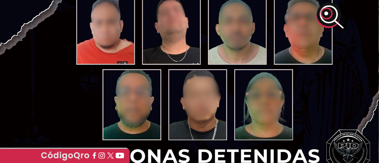 detienen, siete personas, liberan, víctima, privada de libertad,