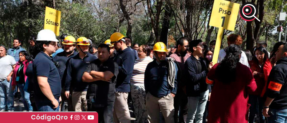 CDMX y Edomex activan simulacro de alerta sísmica
