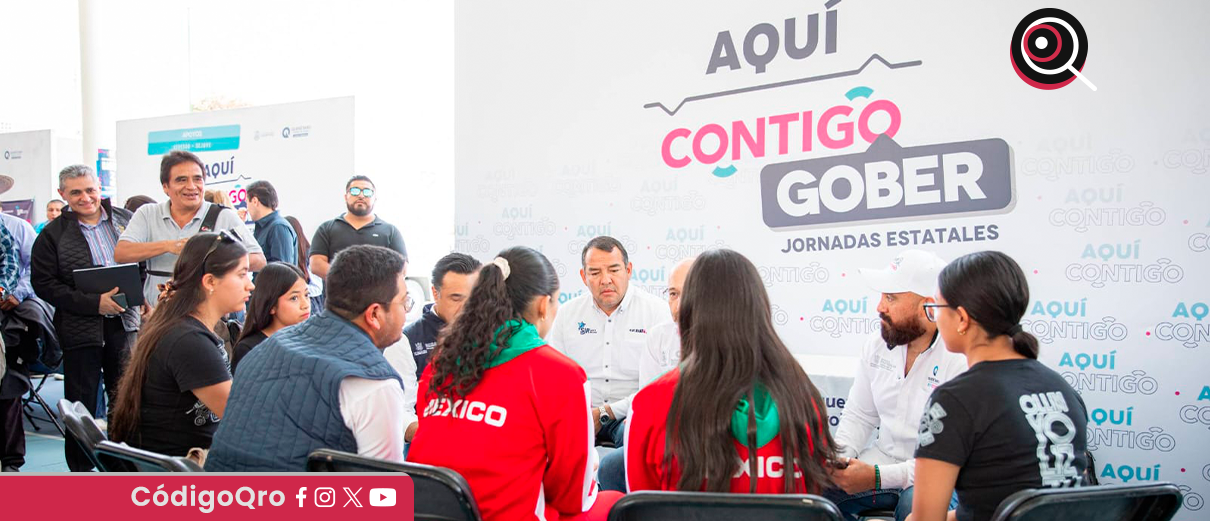 San Juan del Río, más de 2 mil personas, Jornada Aquí Contigo,