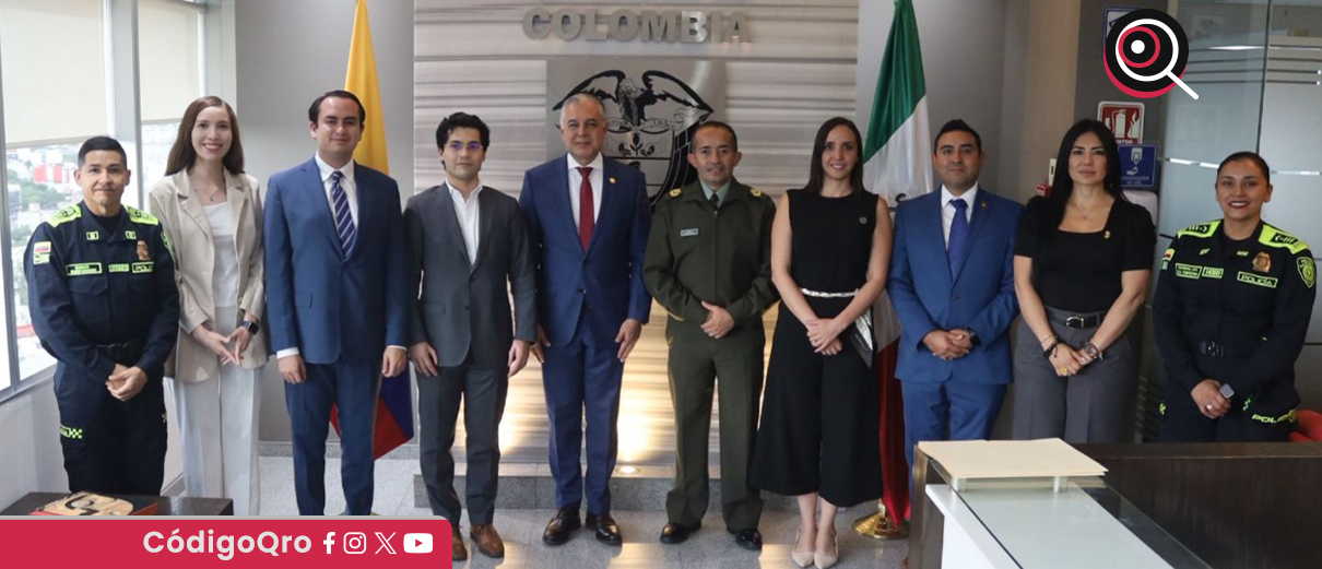 SSPMQ, Colombia, cooperación, profesionalización policial, seguridad,