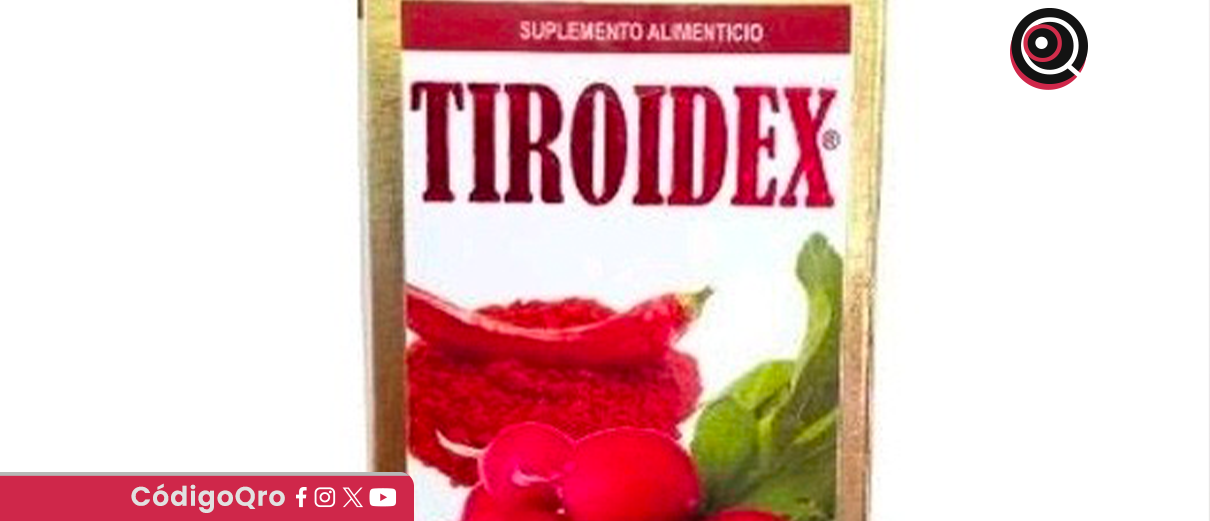 Cofepris, alerta sanitaria, publicidad engañosa, TIROIDEX,