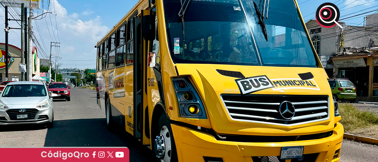 El municipio de Querétaro suspenderá el servicio de transporte público este viernes 1 de mayo