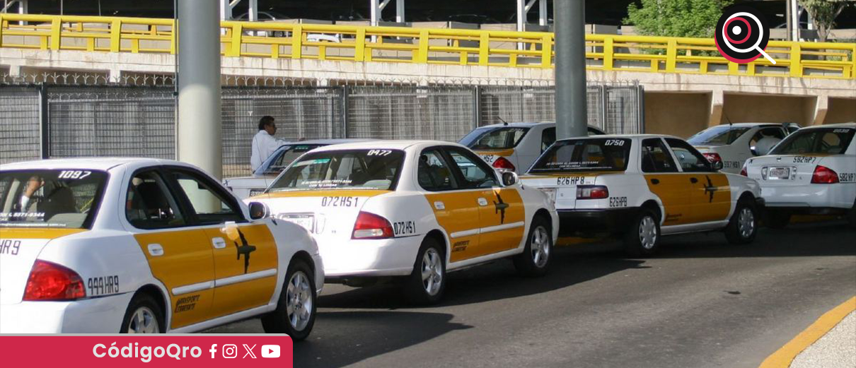 Taxistas del AICM bloquearán accesos al aeropuerto