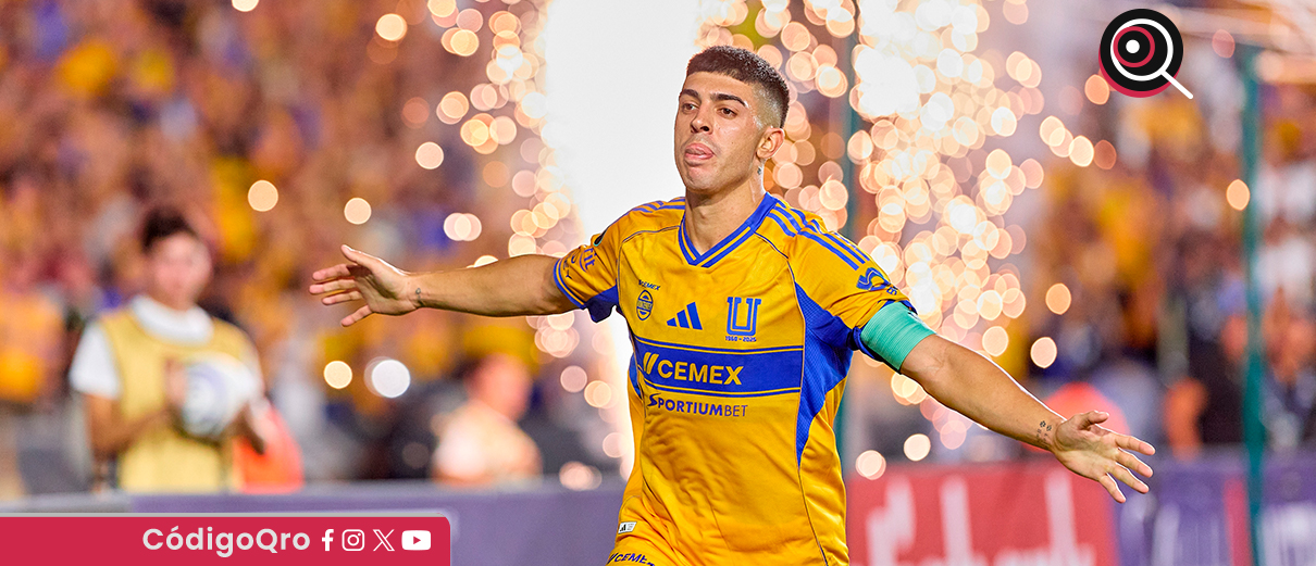 Juan Brunetta puso a los Tigres en la final de la Concacaf Champions Cup