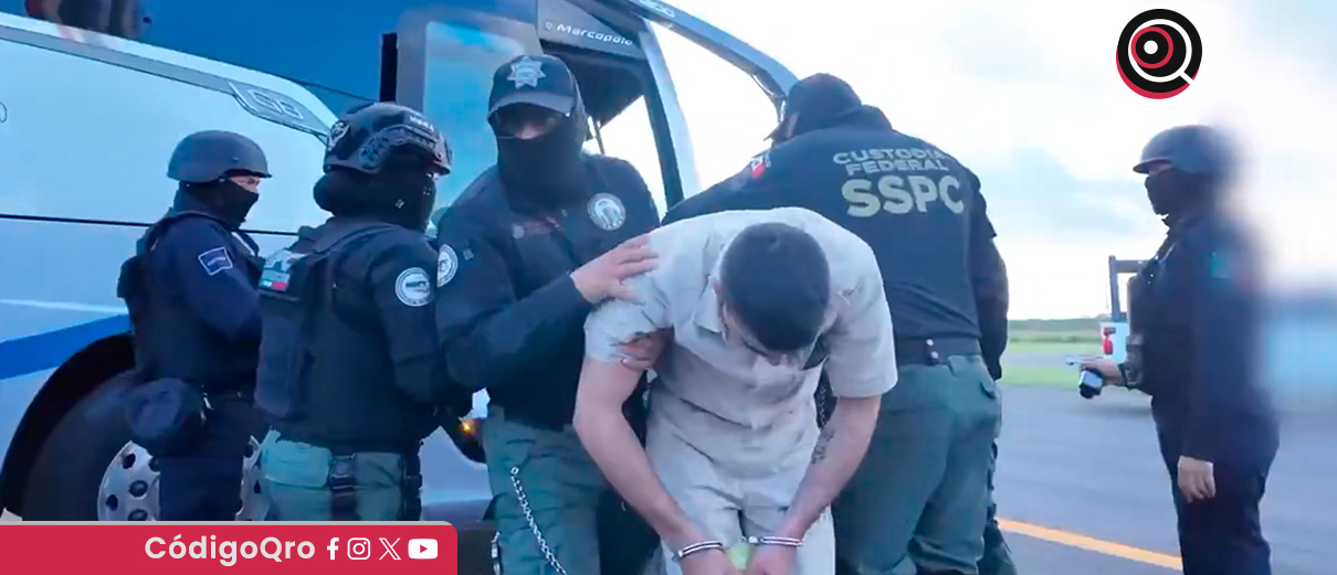 Trasladan a 25 reos desde Michoacán a otros penales federales