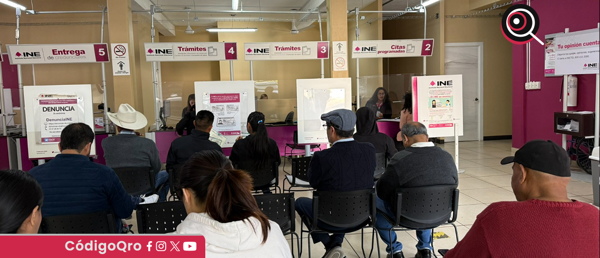 módulos, INE Querétaro, realizado, más de 100 mil trámites,