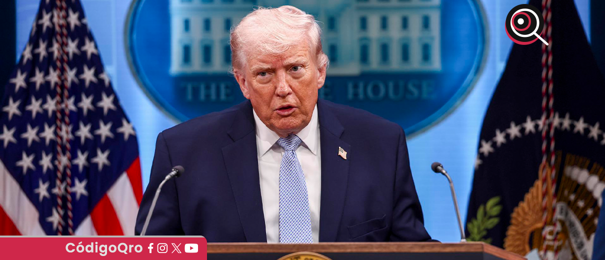 Trump pide represalias para medios por publicar filtraciones sobre operativo en Irán