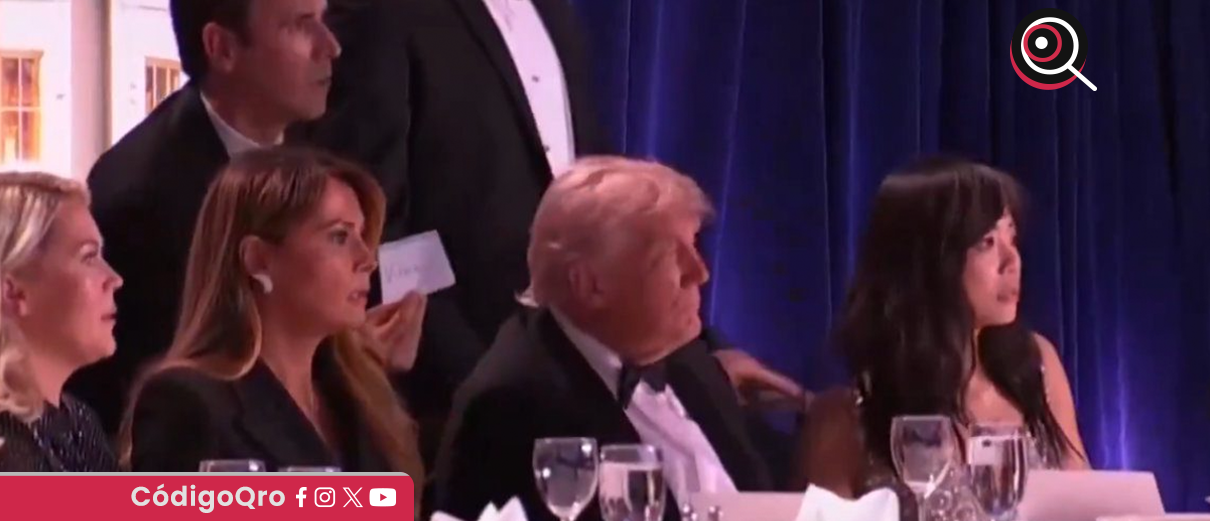 Trump, un tirador, detenido, cena con corresponsales,