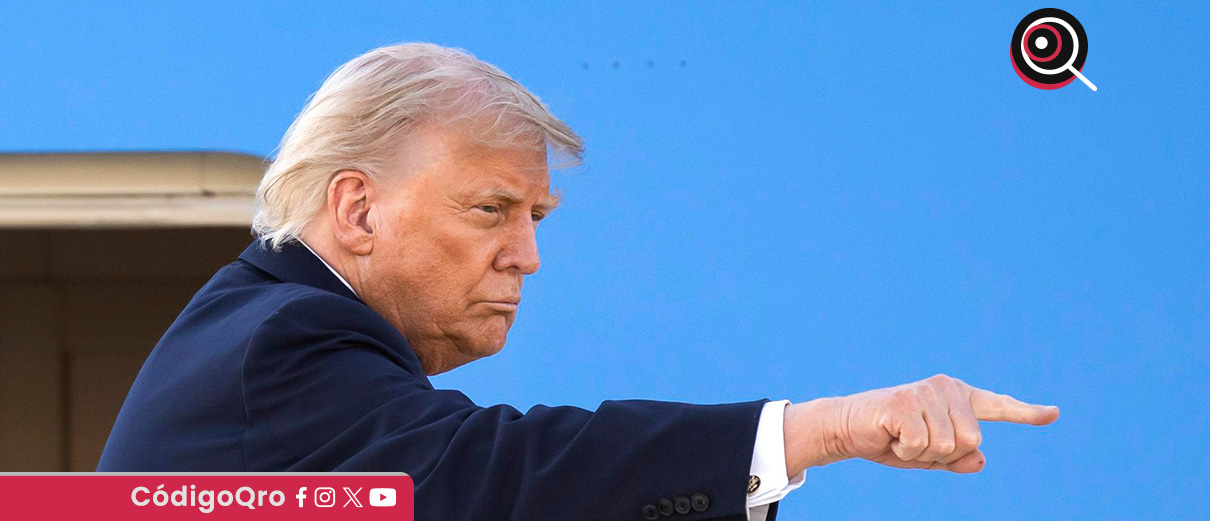 El presidente de Estados Unidos, Donald Trump, criticó a la primera ministra de Italia, Giorgia Meloni
