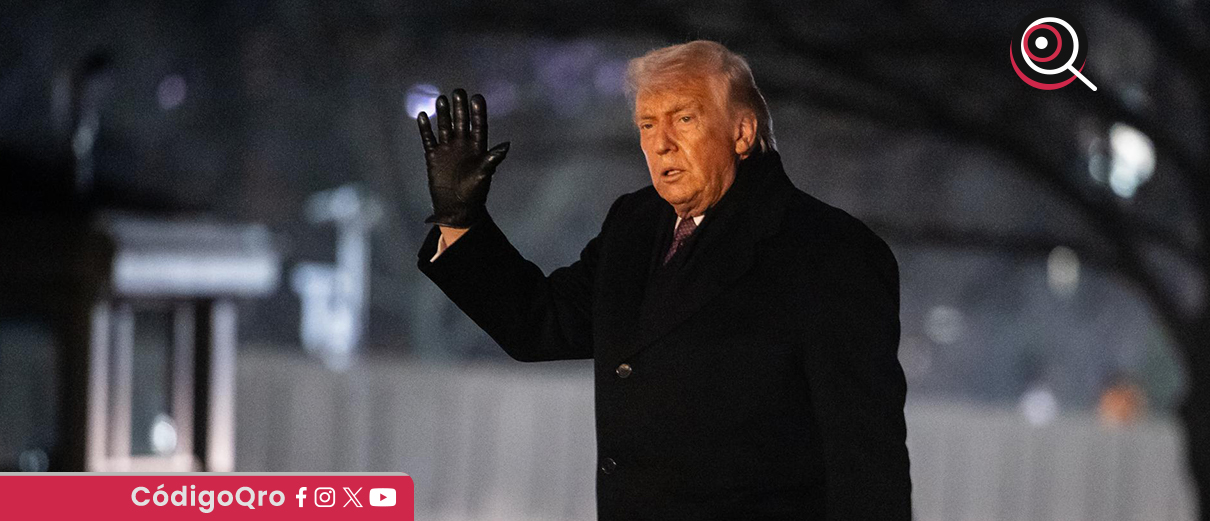 Trump advierte que "flota enorme" se dirige hacia aguas de Irán