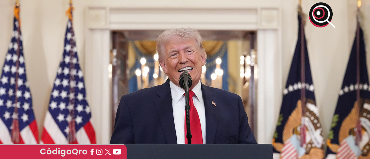 El presidente de Estados Unidos, Donald Trump, afirmó que la guerra en Irán es "una inversión"