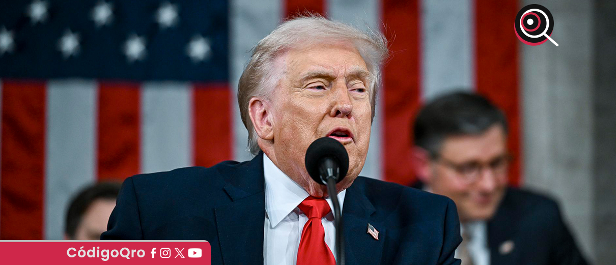 El presidente de Estados Unidos, Donald Trump, pronunció su discurso sobre el Estado de la Unión