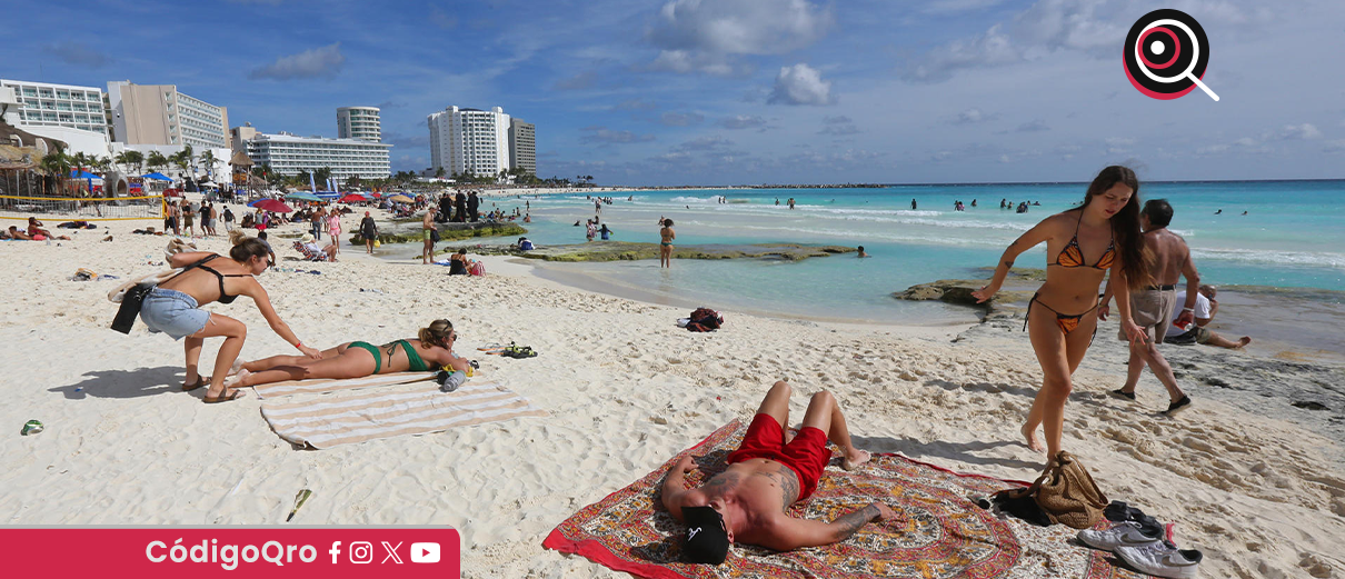 turismo internacional, México, crece, febrero,