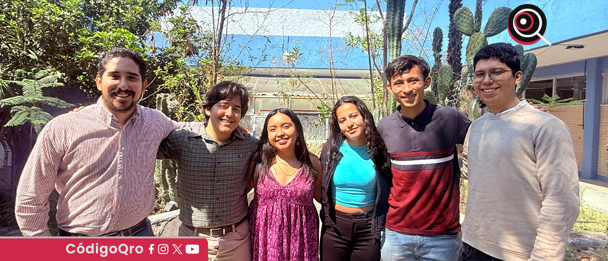 Estudiantes de las facultades de Química (FQ) e Ingeniería (FI) de la Universidad Autónoma de Querétaro (UAQ)