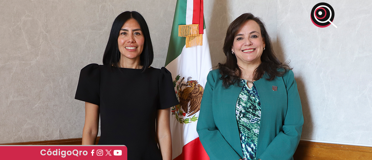 La rectora de la UAQ, Silvia Amaya, se reunió con los sindicatos universitarios