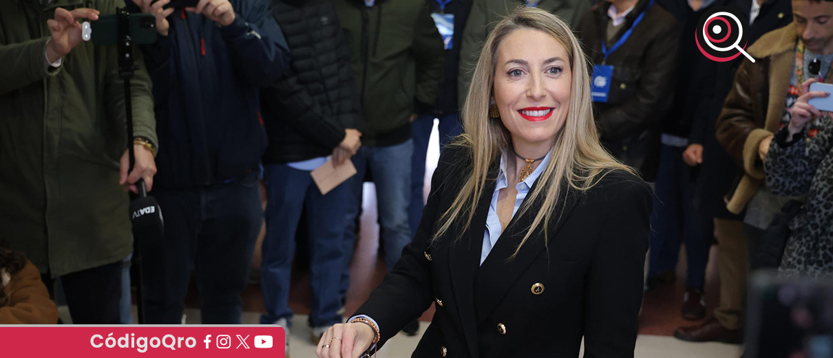 María Guardiola, candidata del PP, ganó las elecciones anticipadas en Extremadura