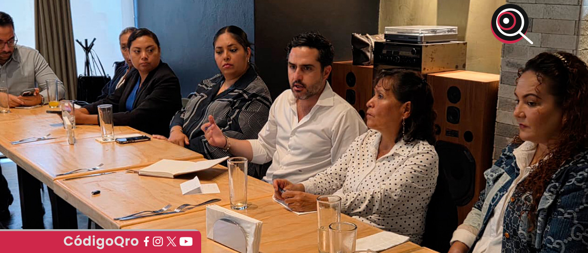 El senador del PAN, Agustín Dorantes, sostuvo una reunión con personal de enfermería
