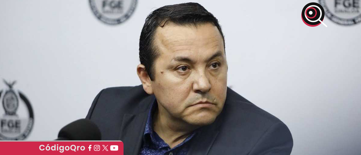 El vicefiscal general del estado de Sinaloa, Dámaso Castro, pidió licencia para separarse del cargo