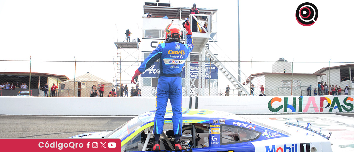 Victoria para Rubén García en Nascar México