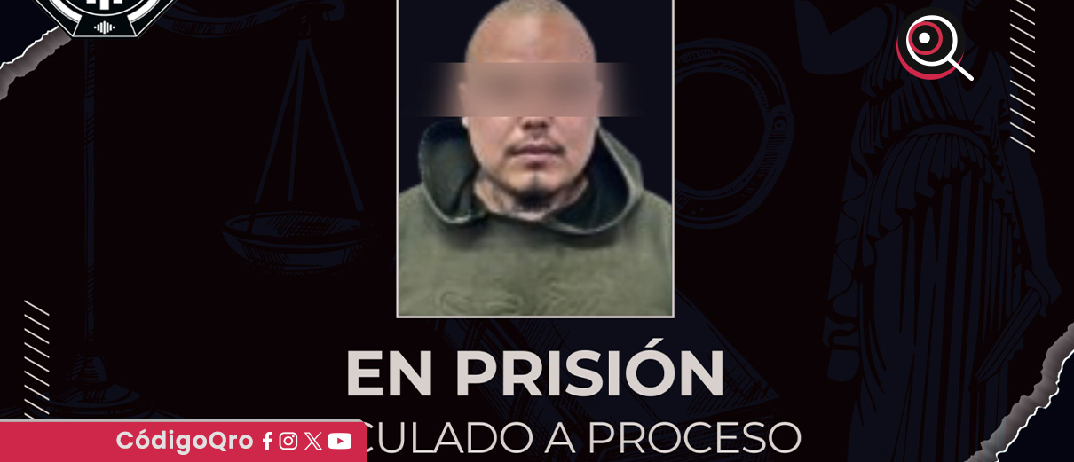 vinculan a proceso, El pelón, FGE, justicia,