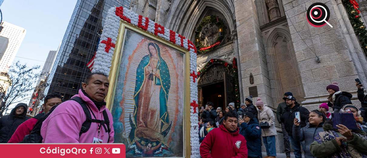 NY, mexicanos, desafían, ICE, Virgen de Guadalupe,