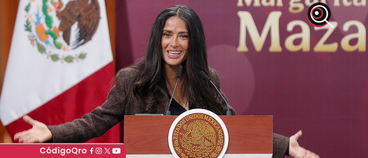 Salma Hayek busca "limpiar" la imagen de México en nueva película