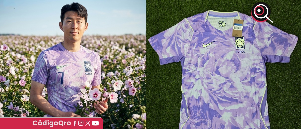 playera de Corea del Sur