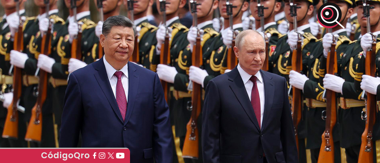Xi Jinping recibió a Vladímir Putin en Pekín