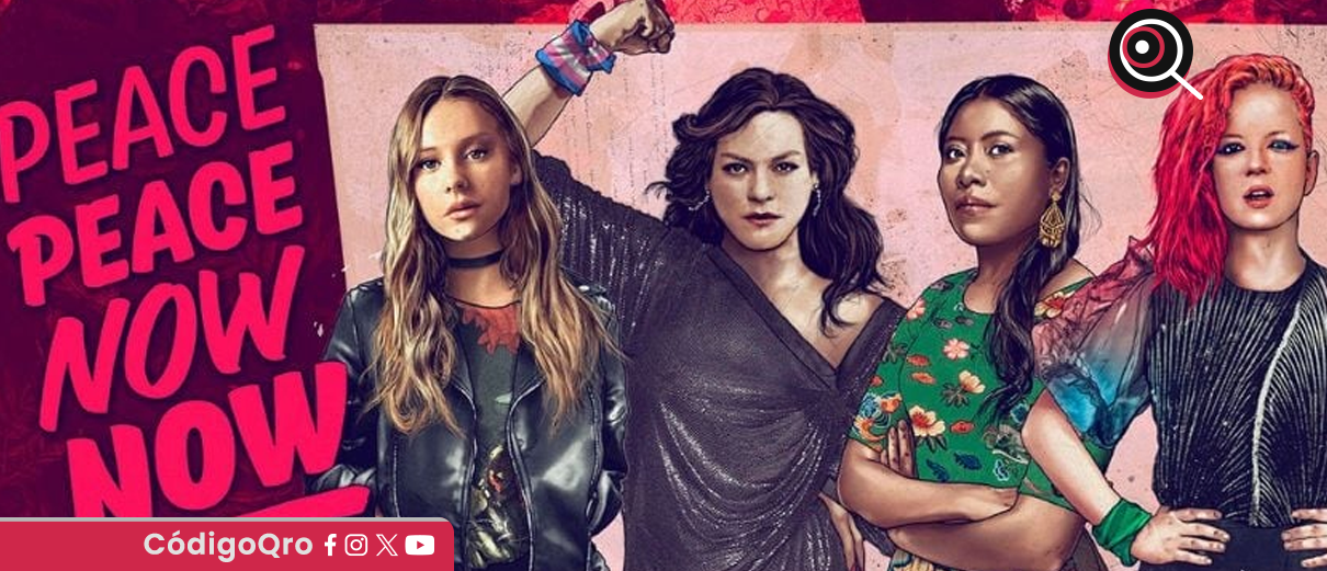 Yalitza Aparicio alza la voz con "Peace Peace Now Now"