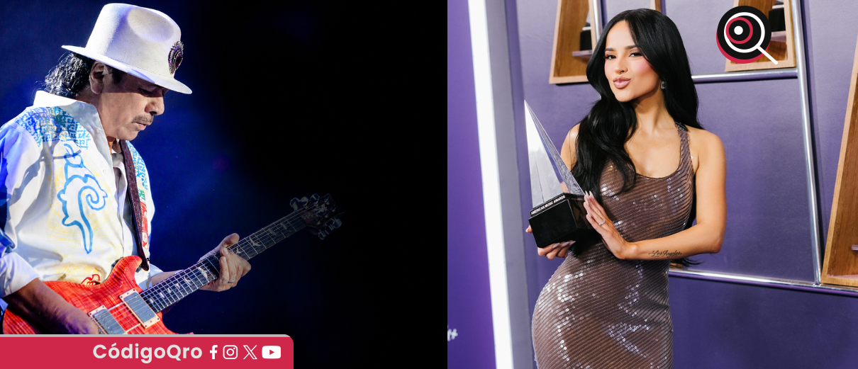 Carlos Santana y Becky G protestan contra redadas en nueva canción